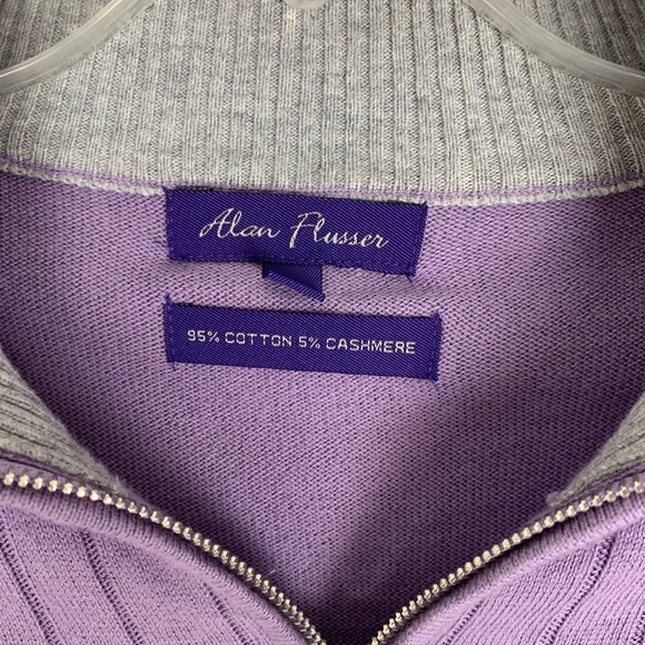 Alan Flusser cashmere blend sweater - Picture 2 of 4